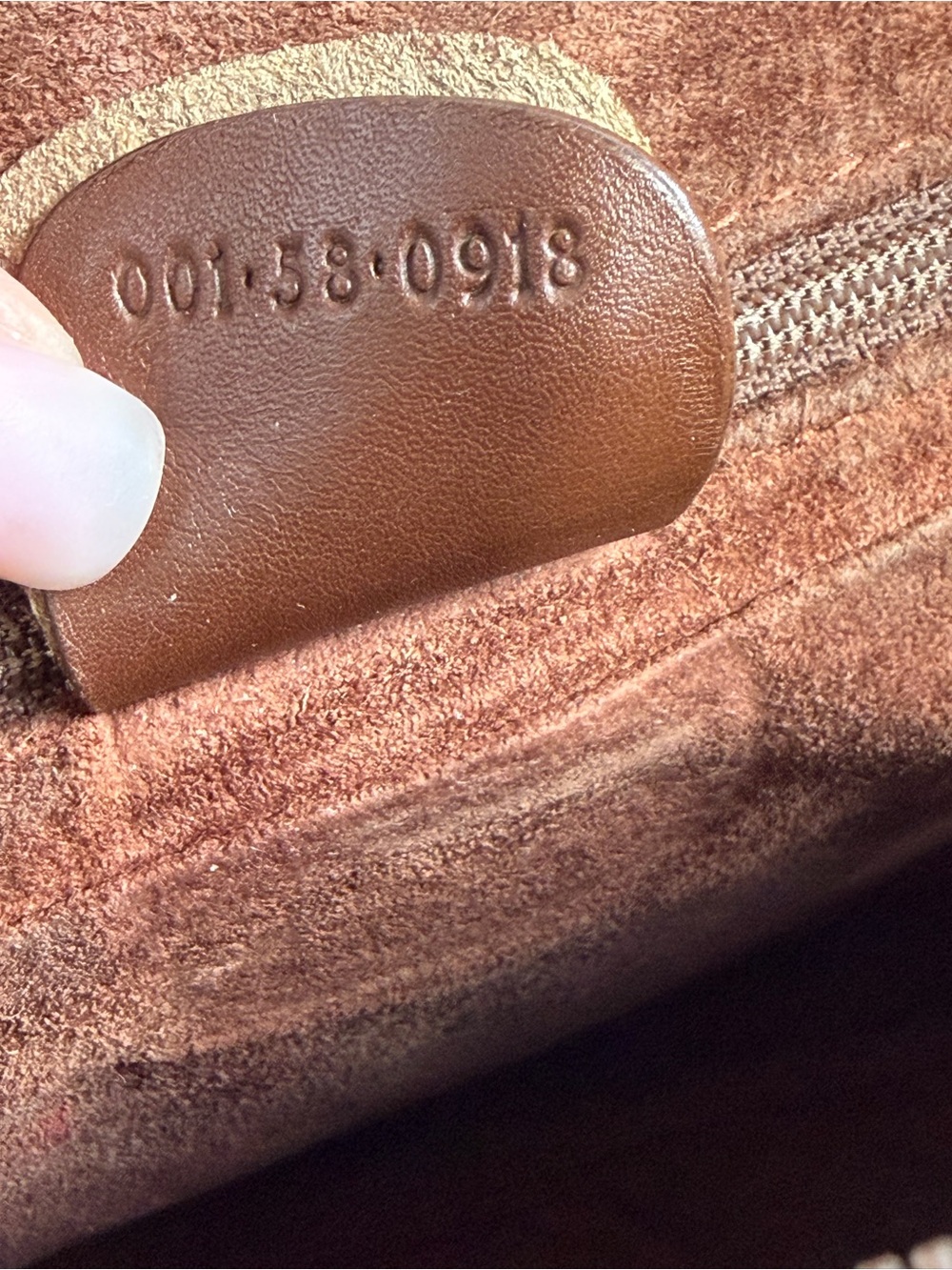 Authentic Gucci Crossbody Bag Brown chestnut Leather Shoulder Bag GG - Fair poor - Picture 7 of 16